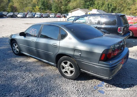 2005 Chevrolet Impala Ls from USA, damaged, VIN 2G1WH55K459213100